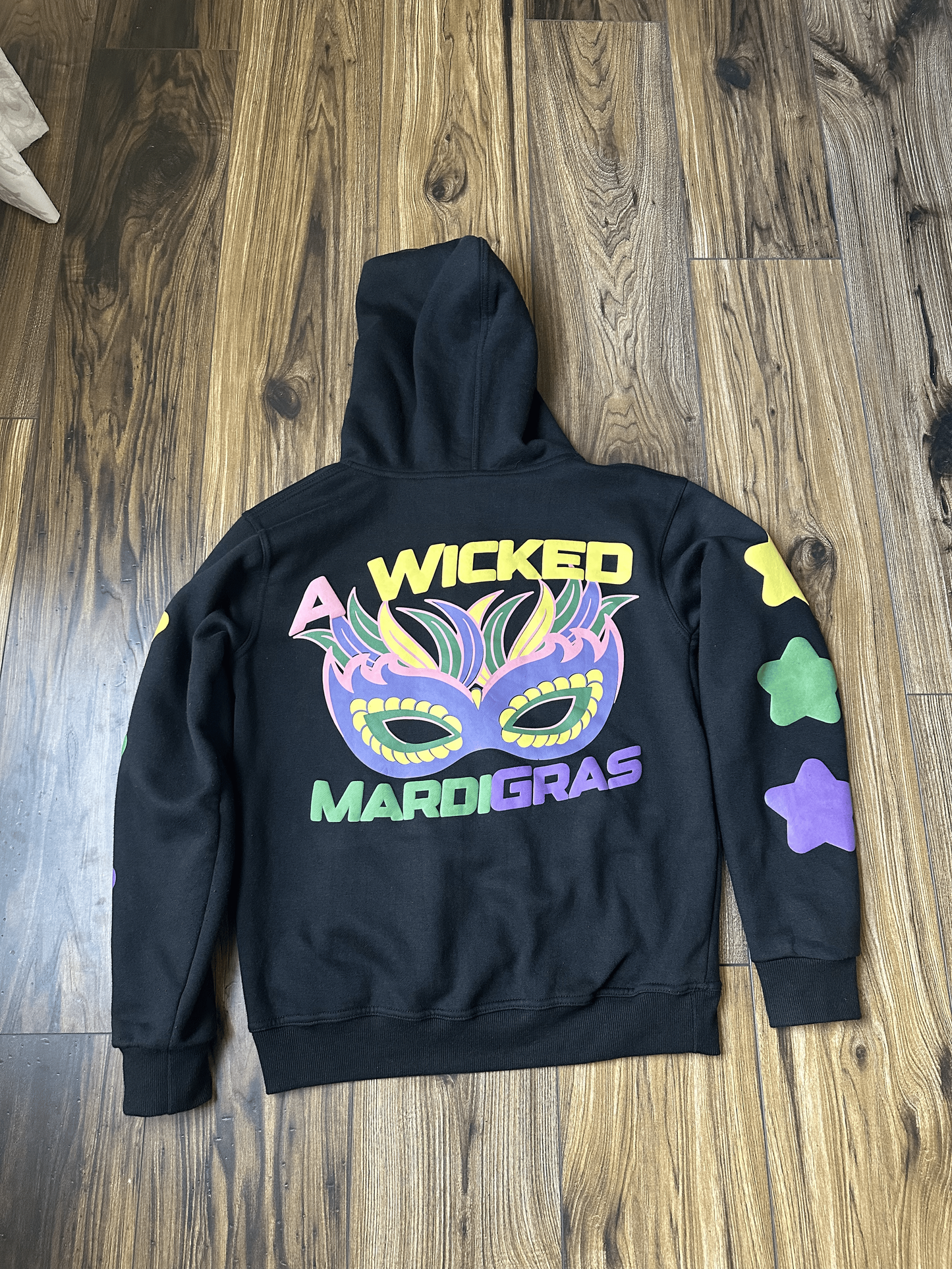 Mardi Gras Zip-Up Hoodie